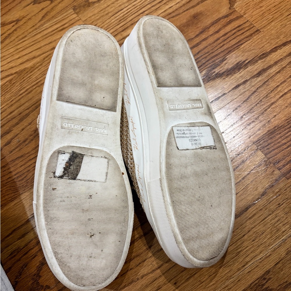 Karl Lagerfeld Cona Low Top Platform Sneakers - Picture 6 of 7